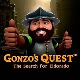 Gonzo's Quest logo by NetEnt at N1Bet Casino